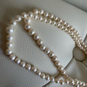 NEW 14k pearl necklace